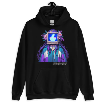 Unisex "Street Midi" Graphic Hoodie (Front)