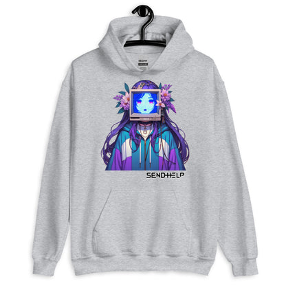 Unisex "Street Midi" Graphic Hoodie (Front)